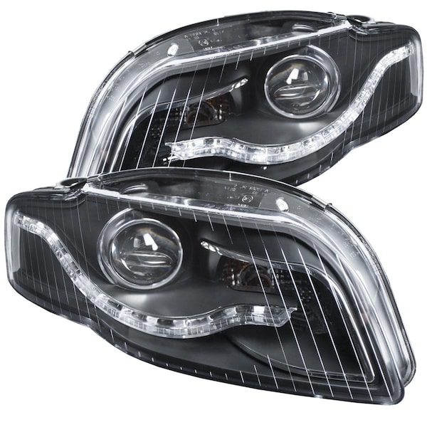 Anzo Usa 2015-2016 F150 Switchback Projector LED Headlight, Black A1R-111357 - main